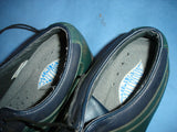 Footjoy Aqualites UK 5.5 EUR 38 Blue/green saddle golf shoes