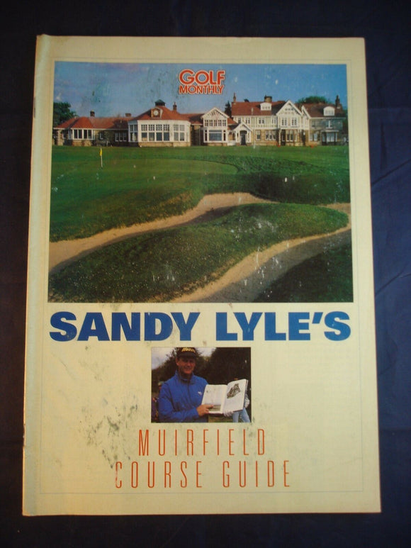 Vintage Golf Monthly - Muirfield  - supplement