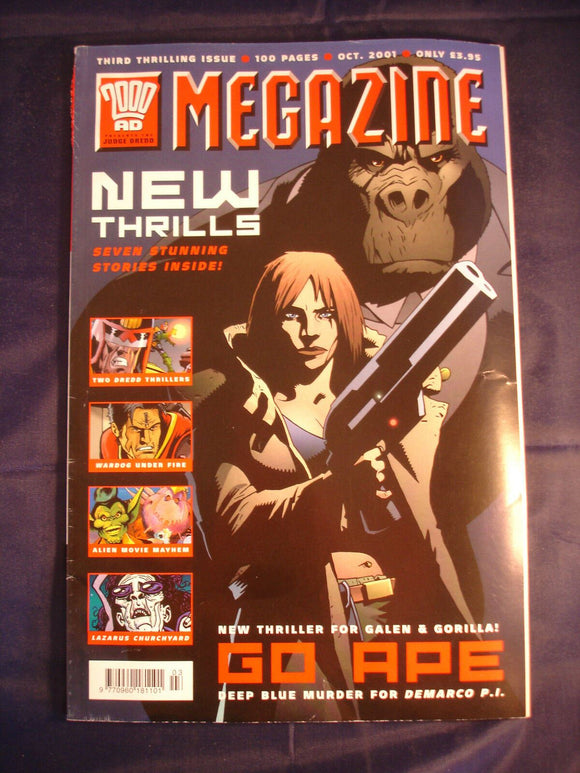 2000AD Judge Dredd Megazine vol 4 # 3 October 2001