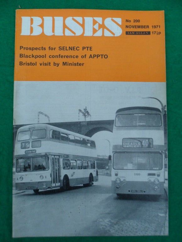 Buses Illustrated - November 1971 - Selnec