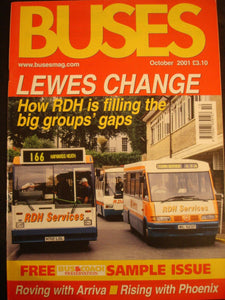 Buses Magazine October 2001 - RDH, Arriva, Phoenix
