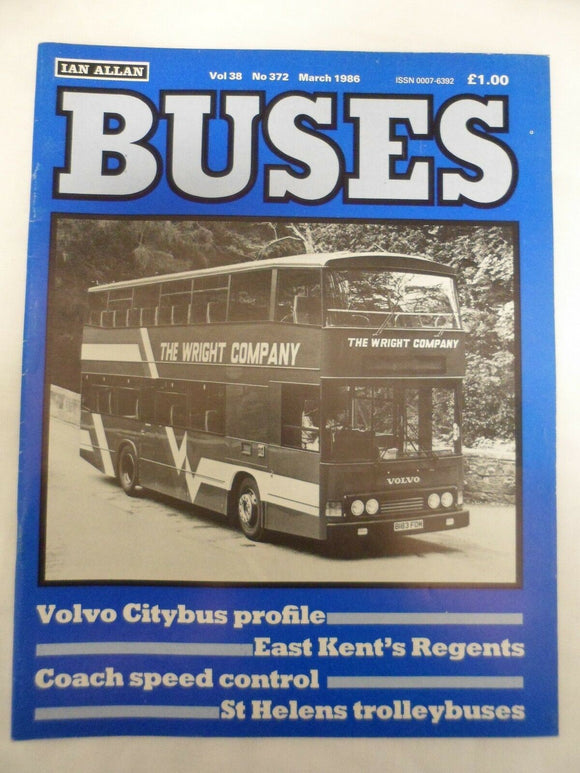Buses Magazine - March 1986 - St Helens' trolleybuses