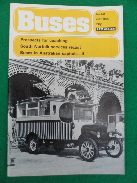 Buses Magazine - July 1975 - Australian Capitals pt 2 - South Norfolk