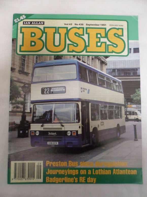 Buses Magazine - September 1991 - Lothian Atlantean