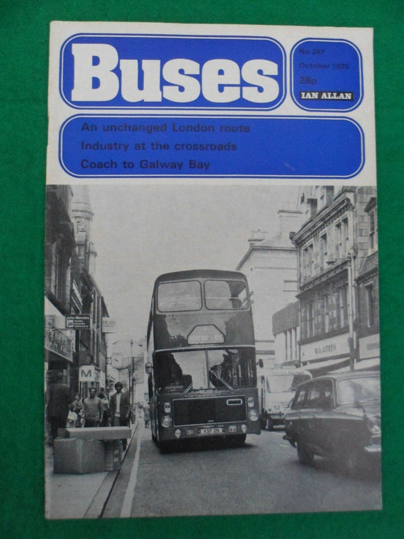 Buses Magazine - October 1975 - Coach to Galway Bay