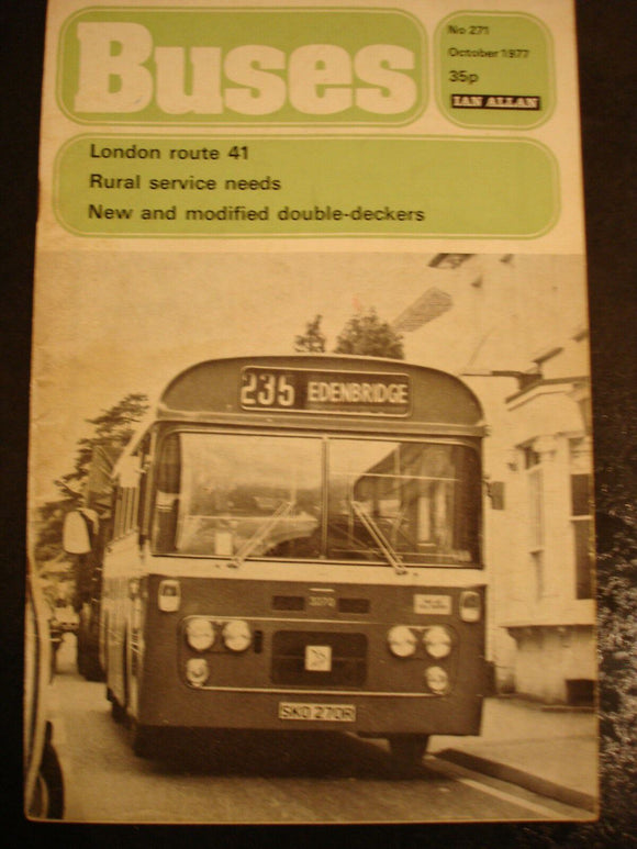 Buses Magazine October 1977 - London Route 41