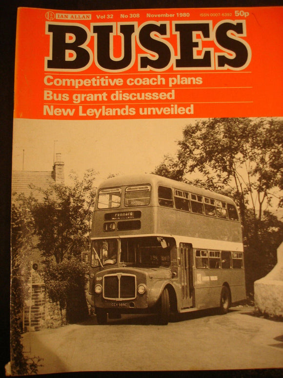 Buses Magazine November 1980 - New Leylands unveiled