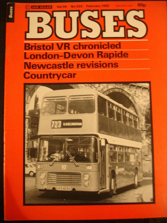 Buses Magazine February 1982 - Bristol VR, Countrycar, Devon Rapide