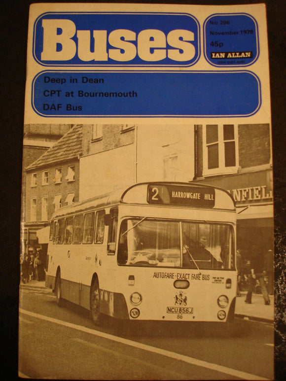 Buses Magazine November 1979 CPT at Bournemouth