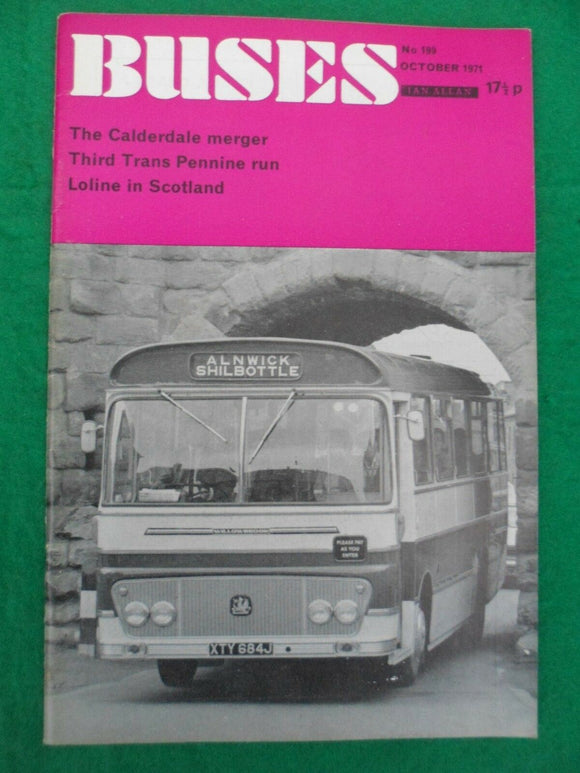 Buses Illustrated - October 1971 - Scotland Loline - Calderdale merger