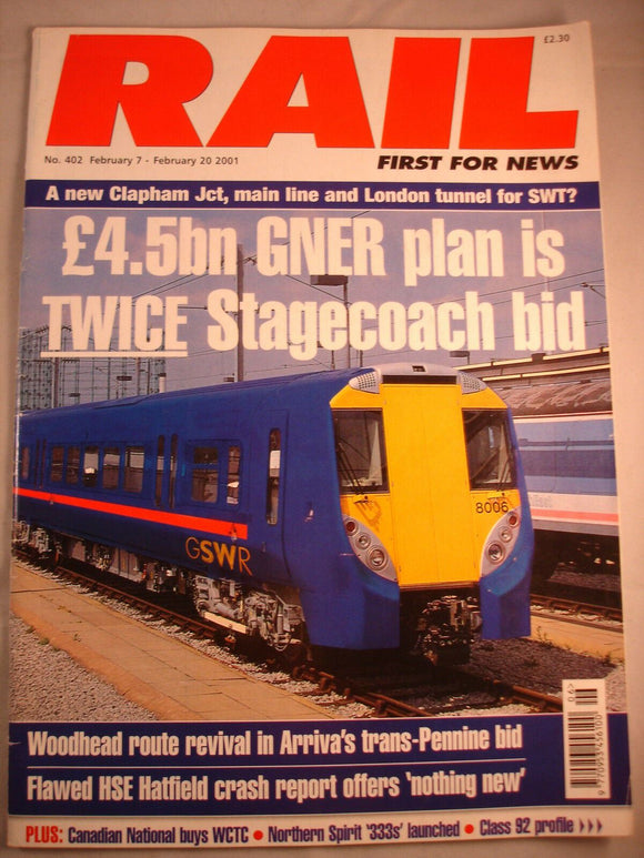 Rail Magazine issue - 402