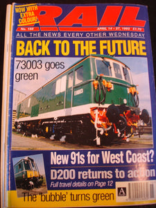 Rail Magazine 198 73003, 91's west coast line, D200