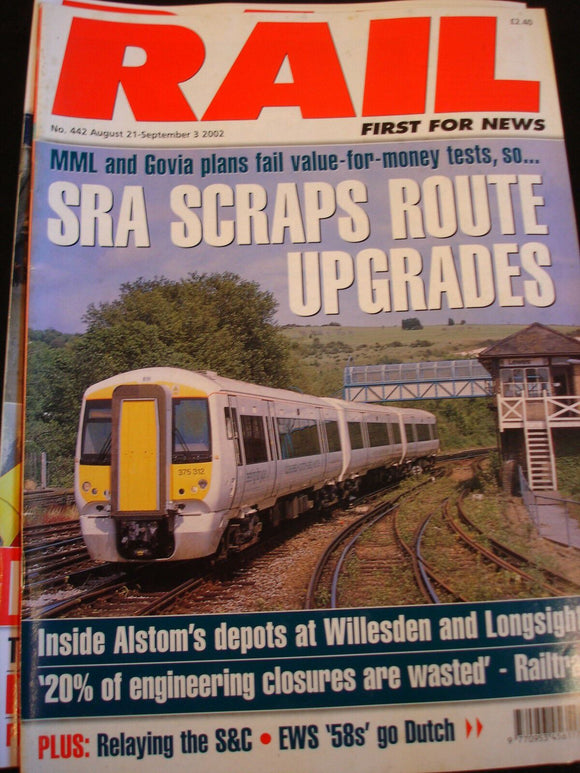 Rail Magazine 442 EWS 58's go dutch, Alstom depots Willesden, and Longsight