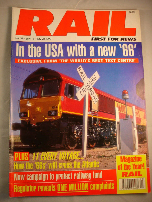 Rail Magazine issue - 335