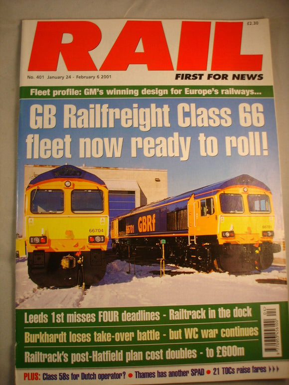 Rail Magazine issue - 401
