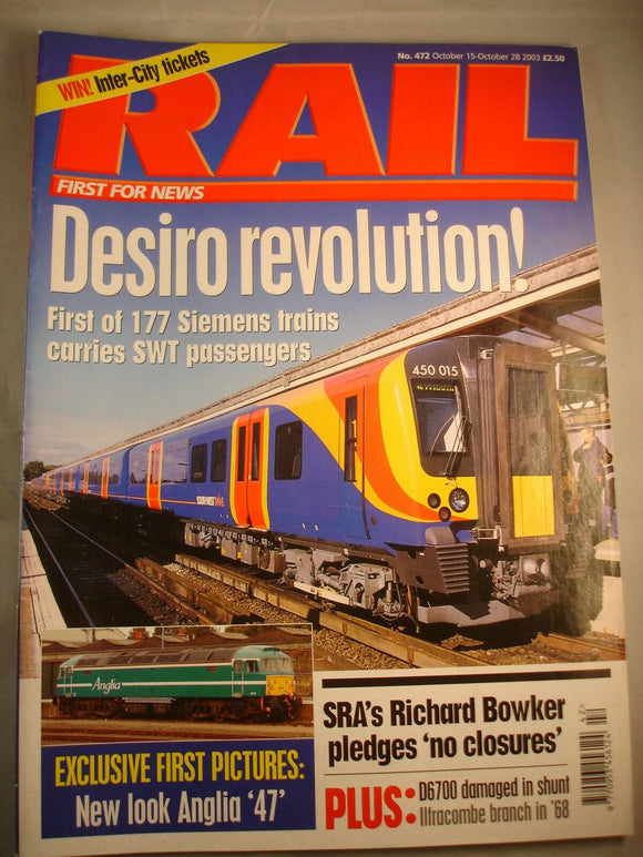 Rail Magazine issue - 472