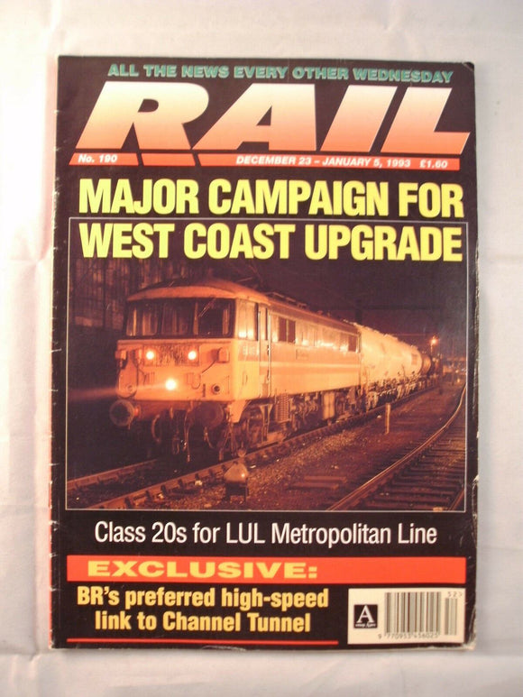 Rail Magazine issue - 190