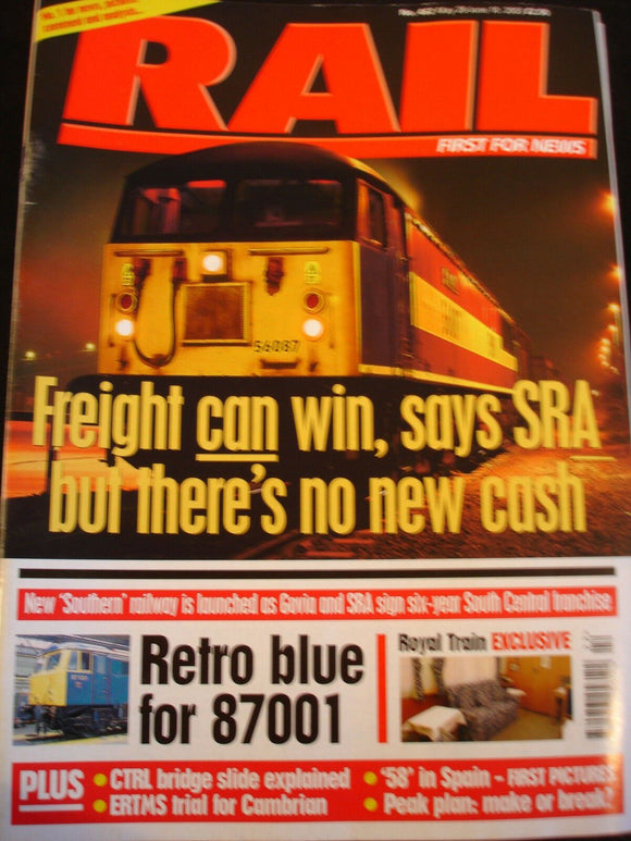 Rail Magazine 462 Royal train exclusive