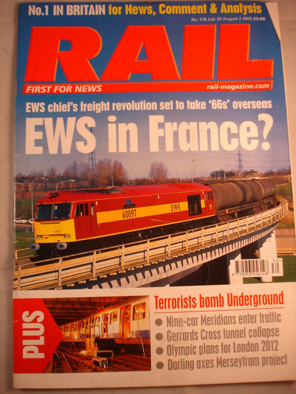 Rail Magazine issue - 518