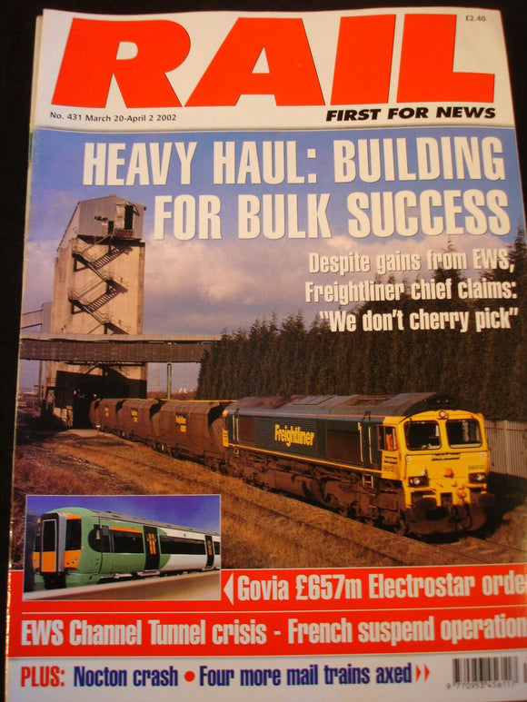 Rail Magazine 431 Heavy haul, building for bulk success