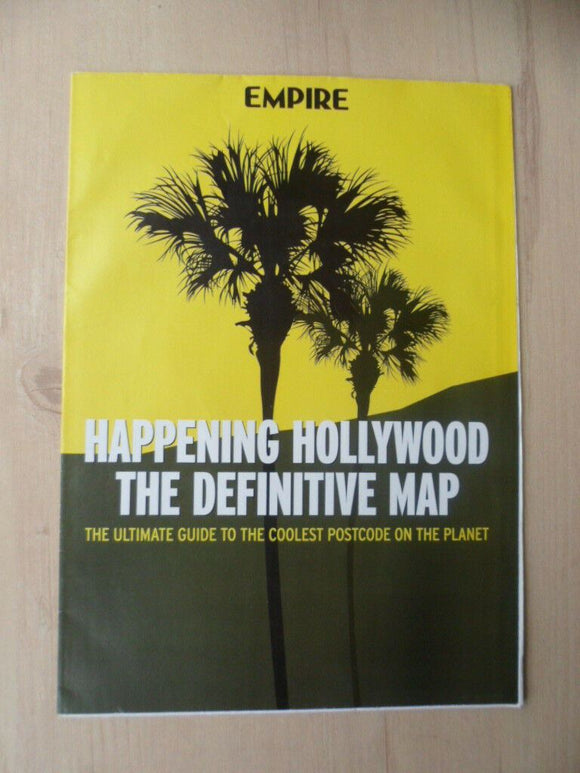 Empire Magazine film Supplement - Hollywood map