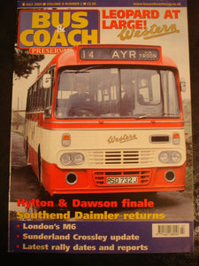 Bus and coach Magazine July 2005 - leopard at large : WESTERN