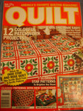 Quick and Easy Quilting Magazine Dec 1996 - advent calendar