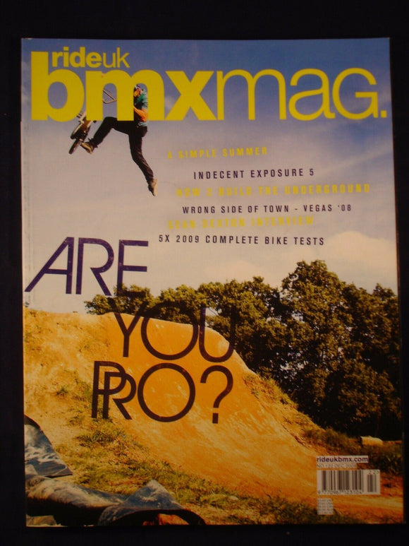 Ride UK BMX Magazine - December 2008