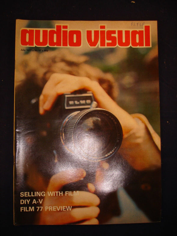 Vintage Audio visual Magazine - July 1977