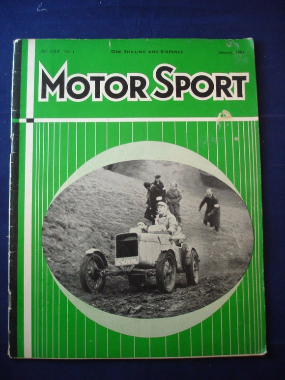 Motorsport Magazine - January 1954