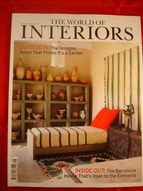 World of Interiors Magazine August 2010 - Bologna - Barcelona