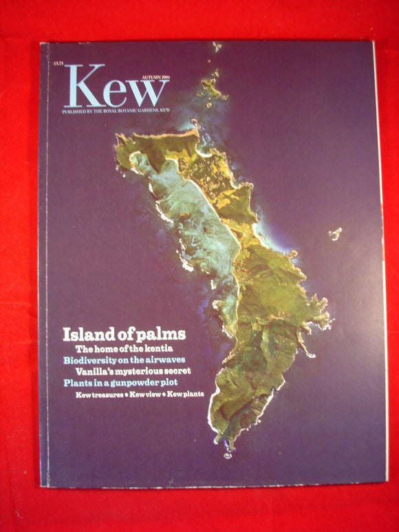Kew Botanical Garden magazine - Autumn 2004
