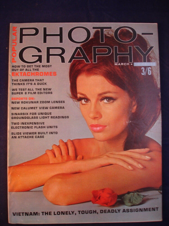 Popular Photography Magazine - March 1966 -