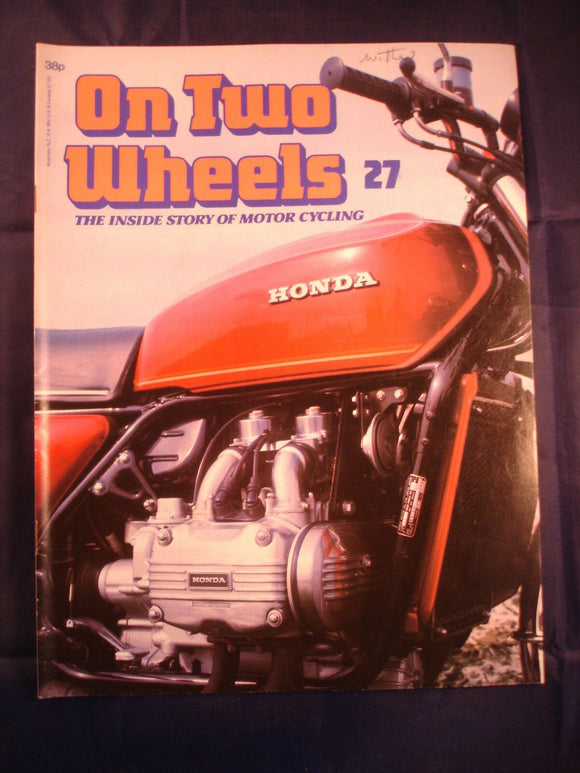 On Two Wheels magazine The inside story of Motor Cycling Issue 27