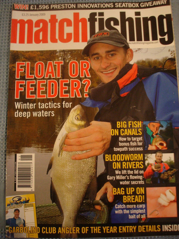 Match Fishing Magazine - Jan 2009 - Winter tactics for deep water