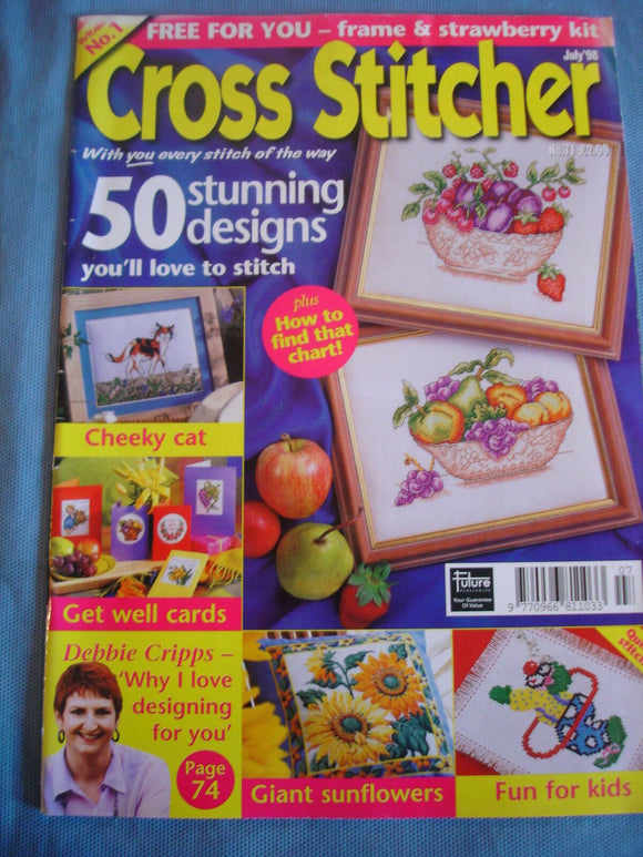 Cross stitcher magazine - July 98 - 50 stunning designs