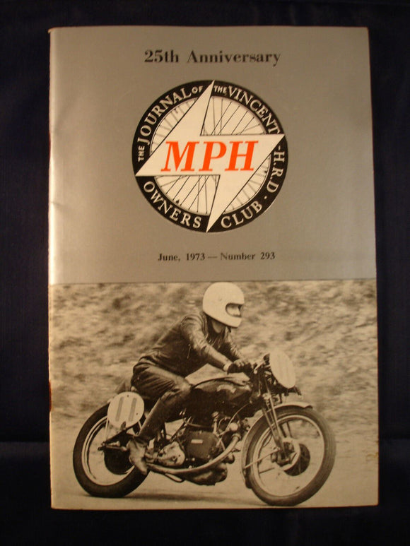 MPH - VOC - Vincent Owners club magazine - issue 293 - June 1973