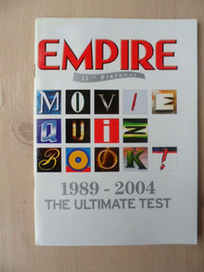 Empire Magazine film Supplement - Movie quiz 1989 - 2004