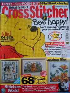 Cross Stitcher Magazine - Oct 2003 - #139 - Pooh Bear