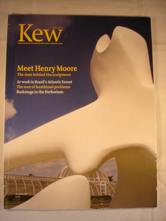 Kew Botanical Garden magazine - Autumn 2007