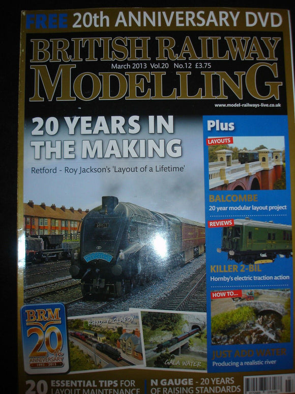 British Railway Modelling March 2013 20 layout maintenance tips