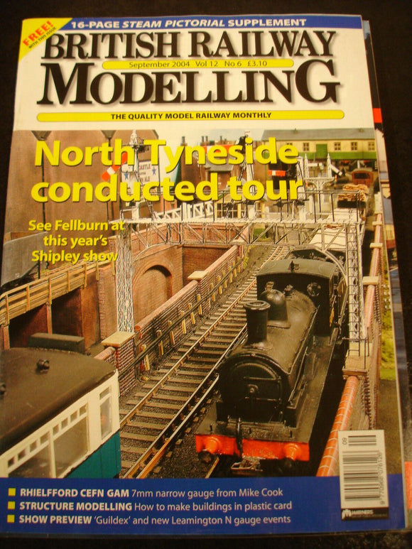 British Railway Modelling Sep 2004 vol12 #6 Make buildings in plastic card