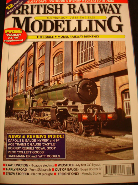 British Railway Modelling Dec 2007 Vol 15 # 9 law junction, Harlyn road
