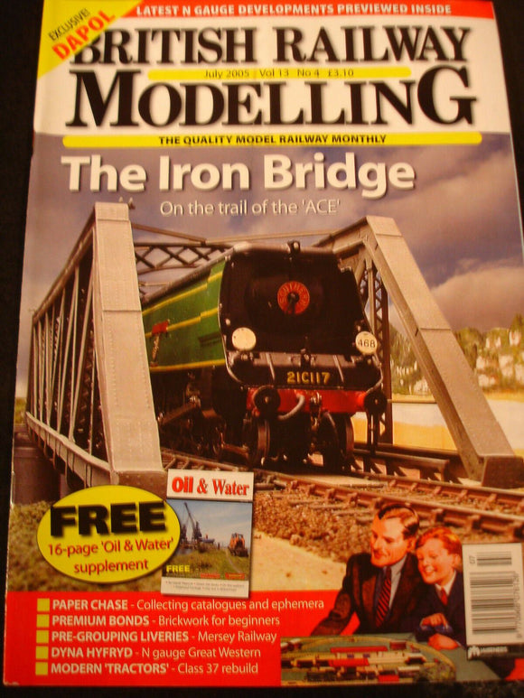 British Railway Modelling July 2005 Vol 13 #4 Collecting catalogues and ephemera