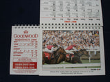 Horse Racing - Goodwood - Desk Calendar - Meetings 1990
