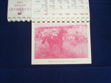 Horse Racing - Goodwood - Desk Calendar - Meetings 1984