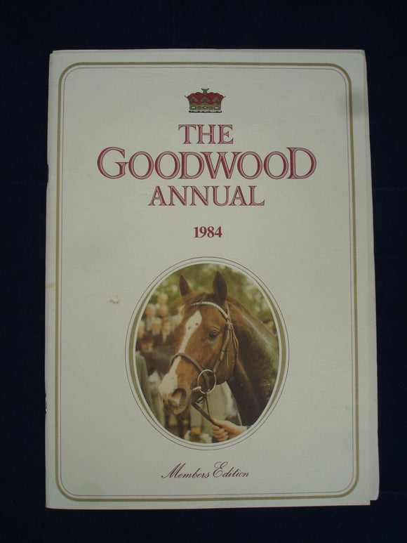 Horse Racing - Goodwood - Yearbook 1984