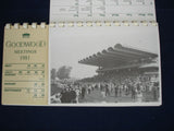 Horse Racing - Goodwood - Desk Calendar - Meetings 1981
