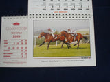Horse Racing - Goodwood - Desk Calendar - Meetings 1989