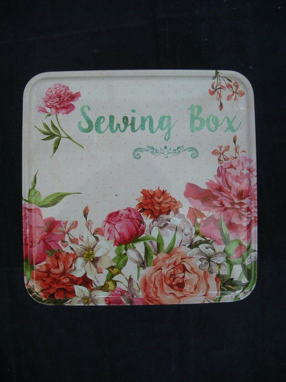 Tuva - Sewing tin and Bicycle cross stitch kit